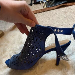 Blue Reba heel